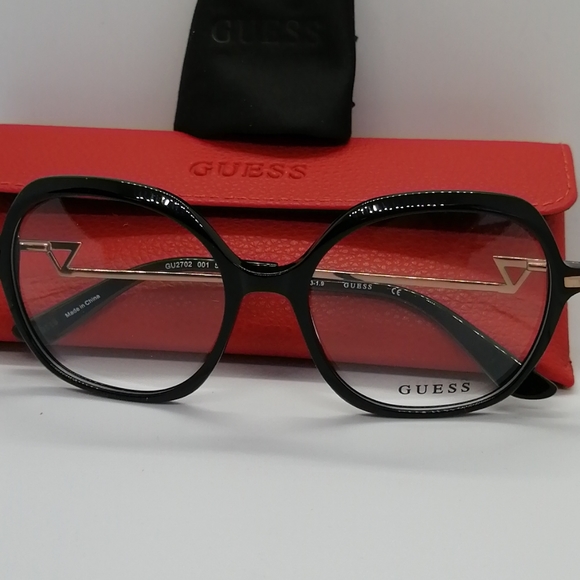 Guess Accessories - Brand New/Authentic Guess Eyeglass GU2702 Blk/Gold